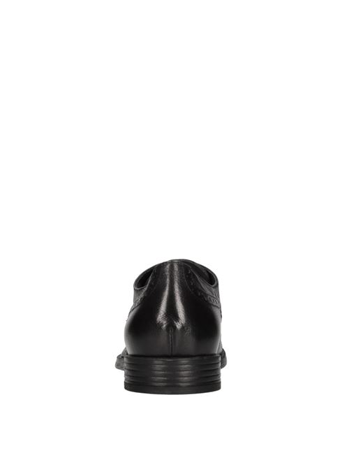 Stringate in pelle HUNDRED 100 | 514-681-32 BUFALONERO
